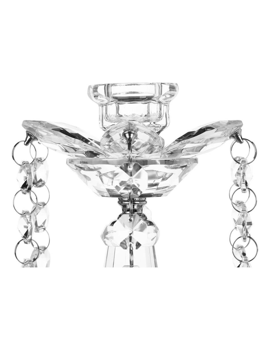 Candelabro de cristal Carlota