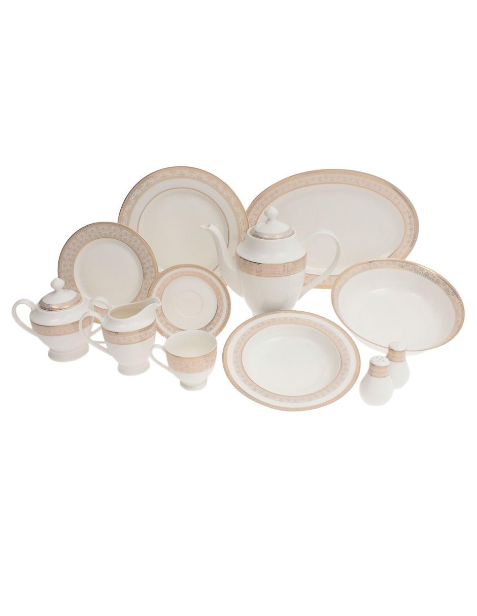 Vajilla cerrada Köstlich Marchesa de porcelana para 12 personas