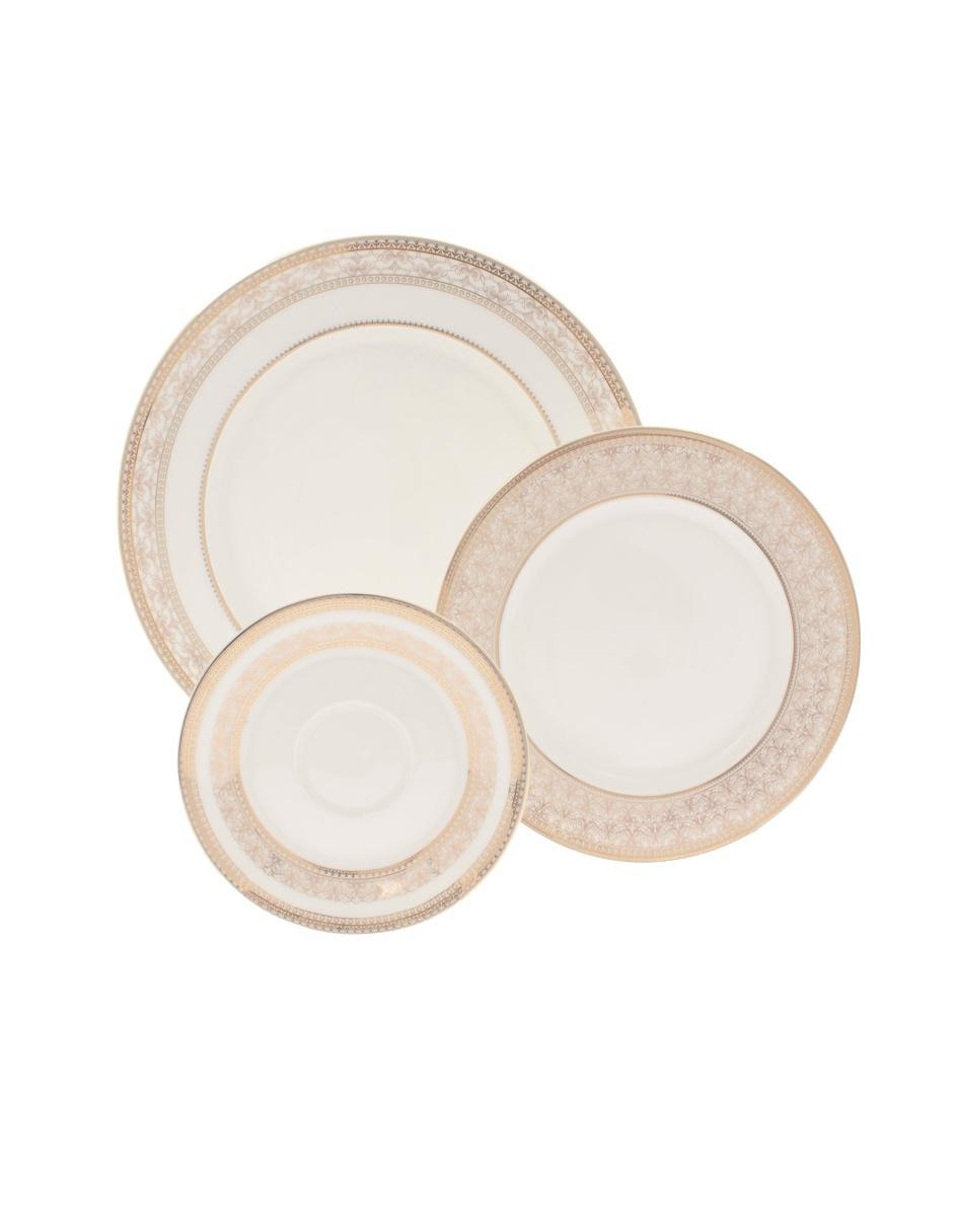 Vajilla cerrada Köstlich Marchesa de porcelana para 12 personas