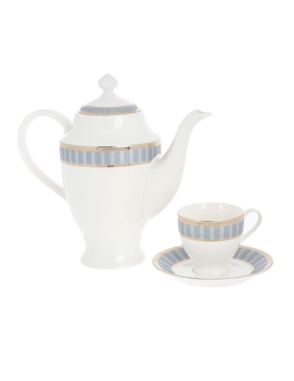 Vajilla cerrada Köstlich Blue Jasmine de porcelana para 12 personas