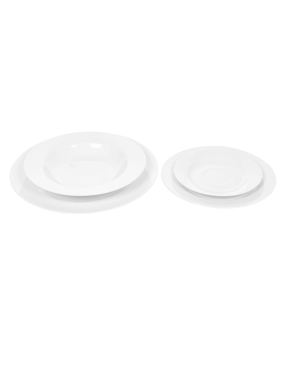Plato ensalada de porcelana