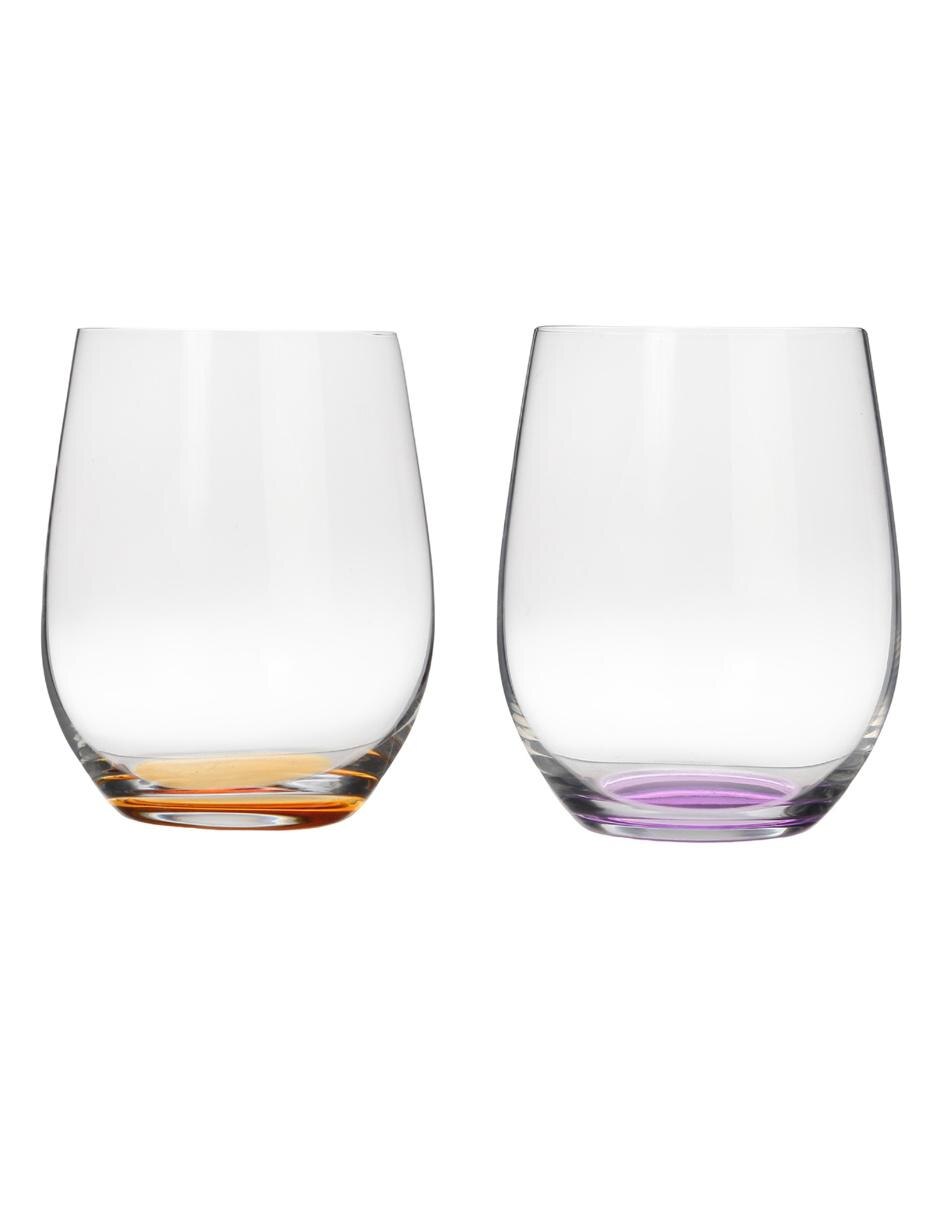 Set de vasos para agua de cristal con 4 piezas 2