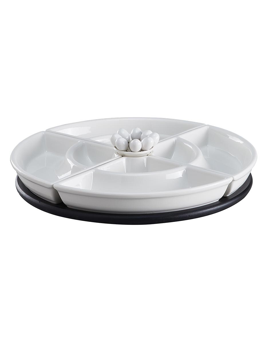 Set botanero Service de porcelana