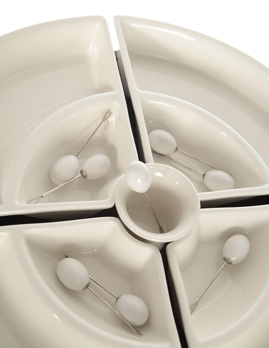 Set botanero Service de porcelana 6