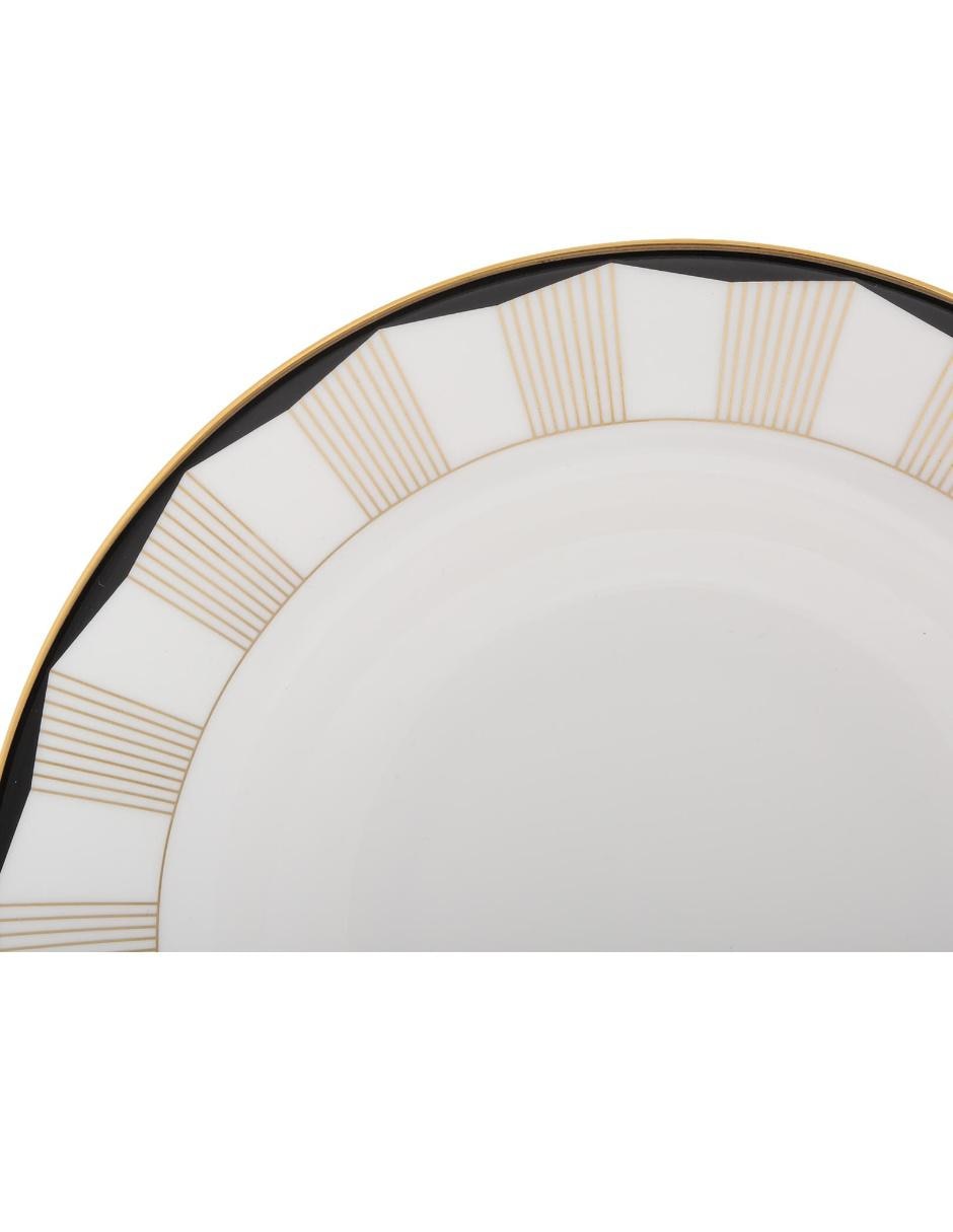 Plato para sopa de porcelana 3