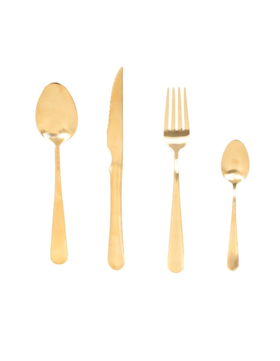 Set cubiertos luxor de acero inoxidable 27 piezas