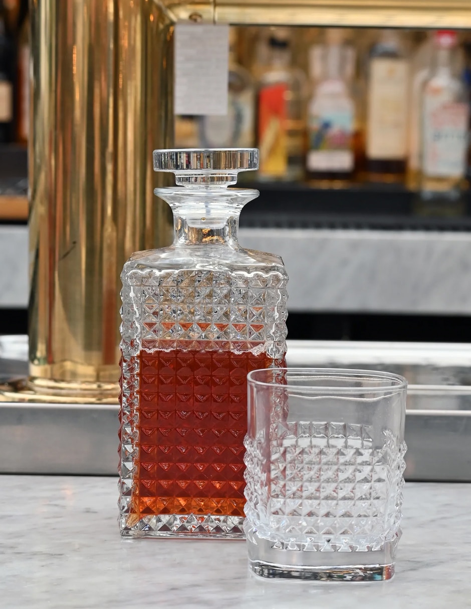 Set bar de cristal
