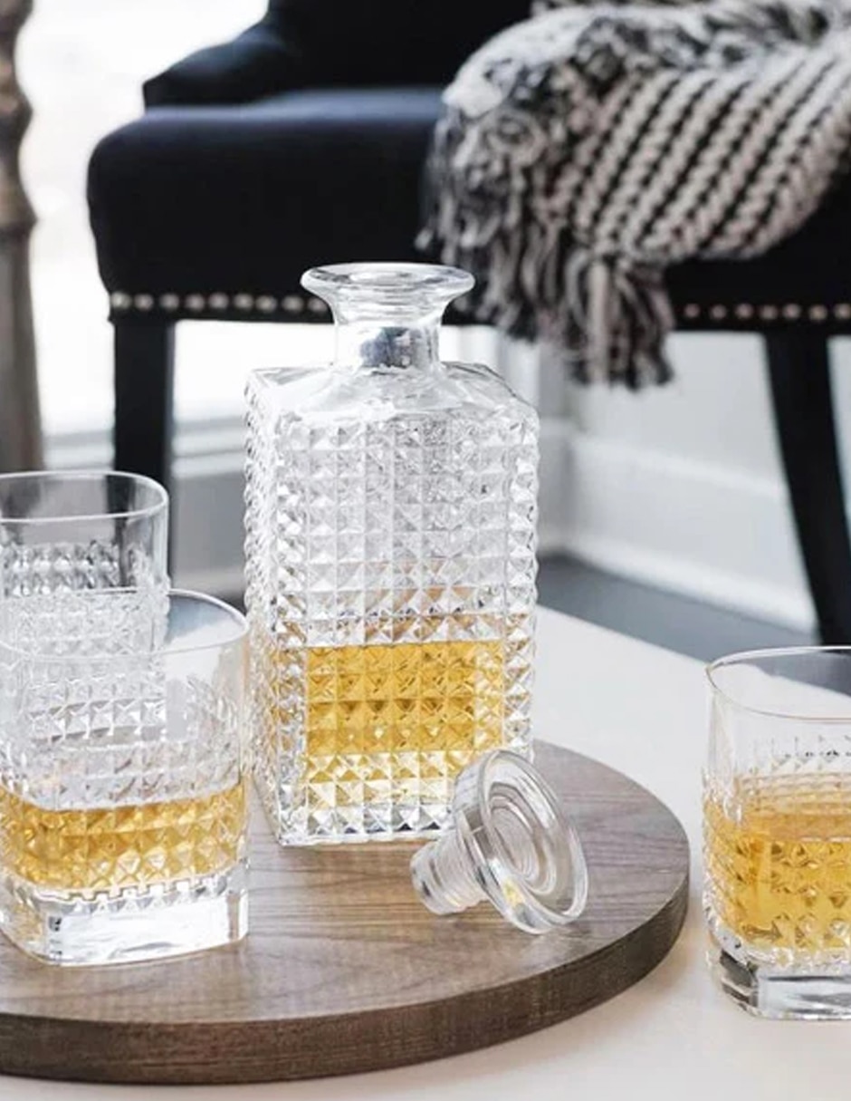 Set bar de cristal