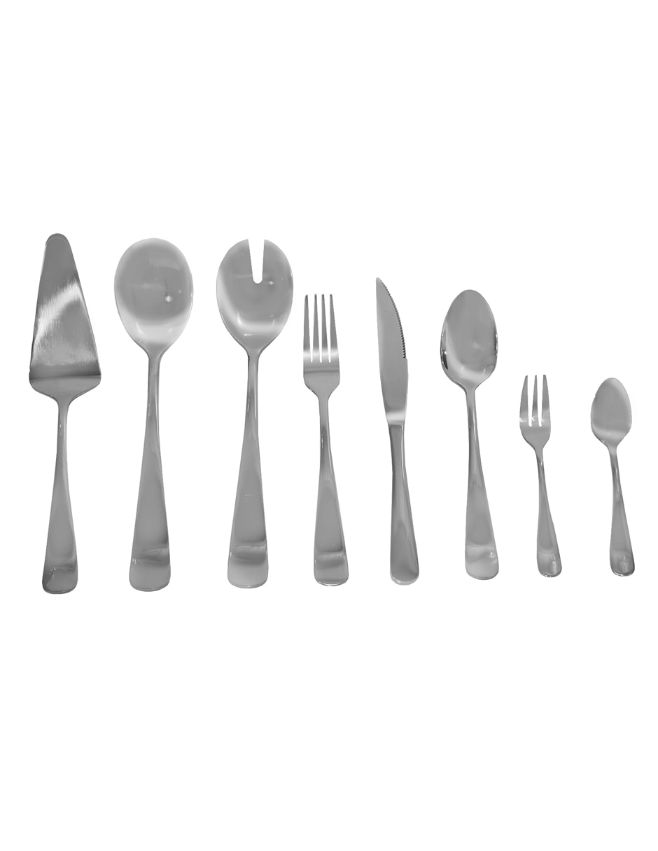 Set cubiertos acero 43 piezas Set cubiertos acero 43 piezas