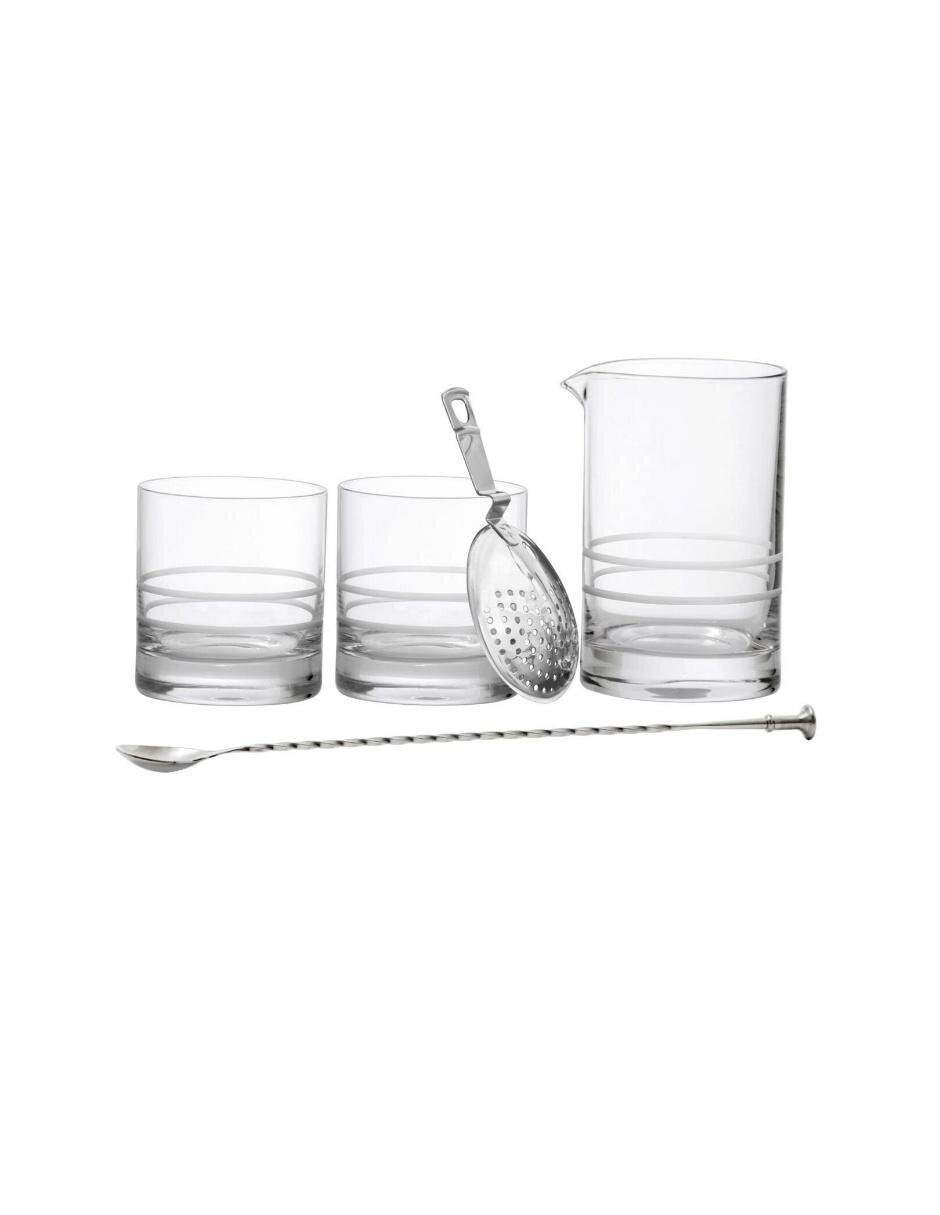 Set bar de cristal