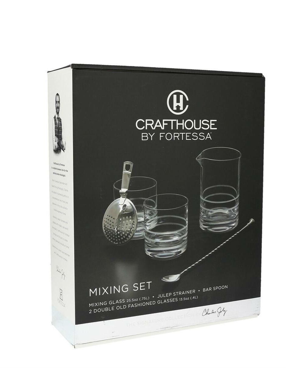 Set bar de cristal