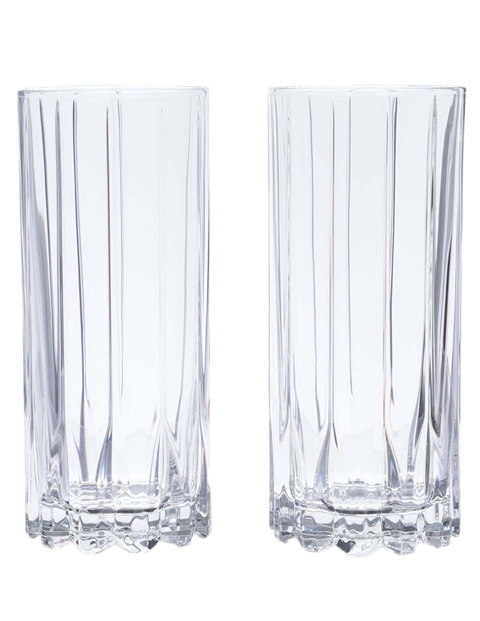 Set de vasos para agua Vive de cristal con 2 piezas