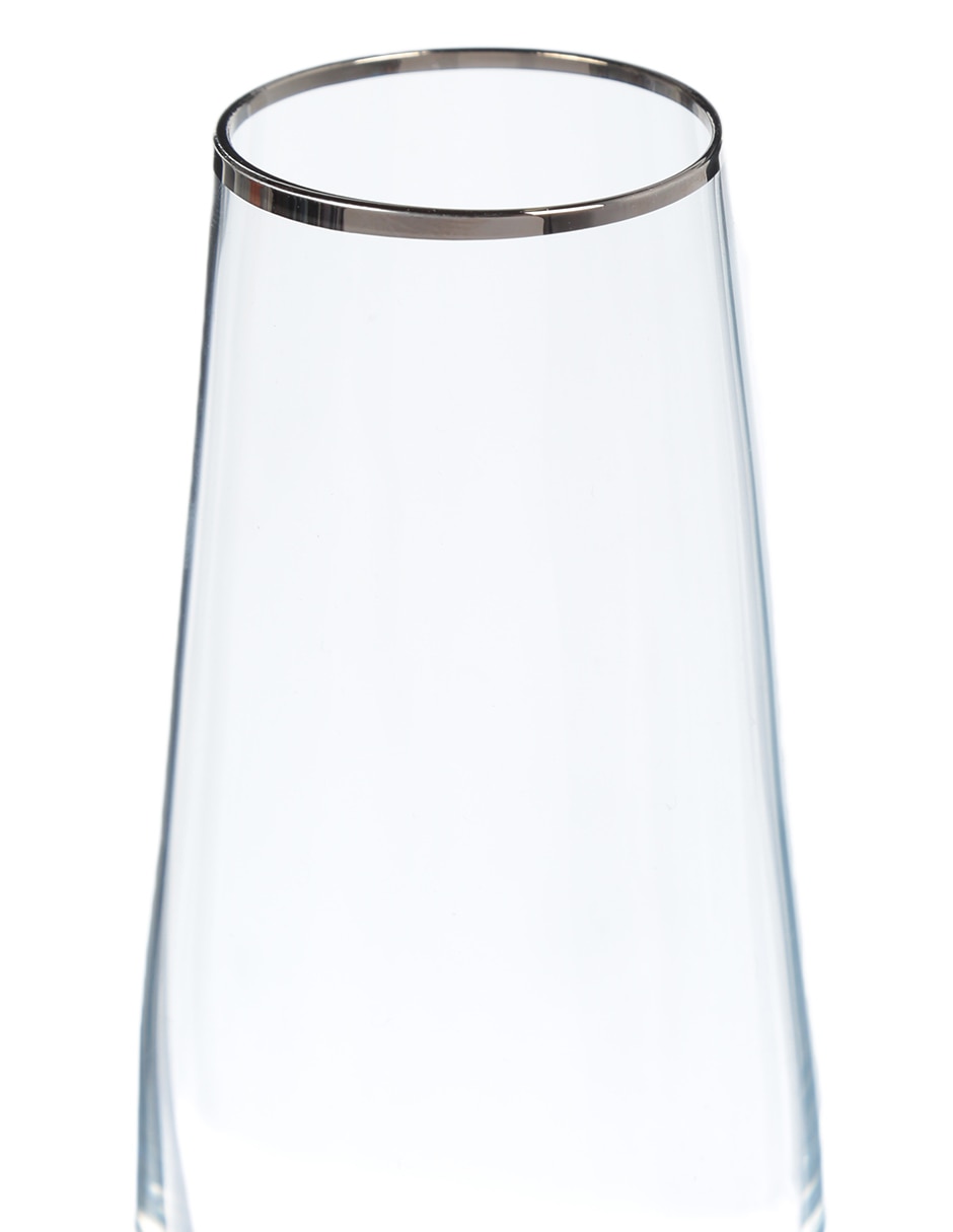 Copa para champán de vidrio 3