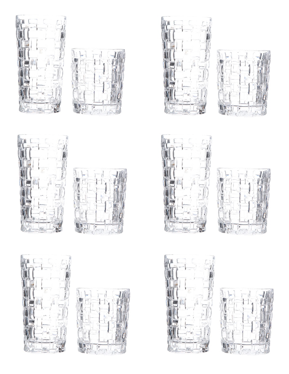 Set de vasos para agua Bossa Nova con 12 piezas Set de vasos para agua Bossa Nova con 12 piezas