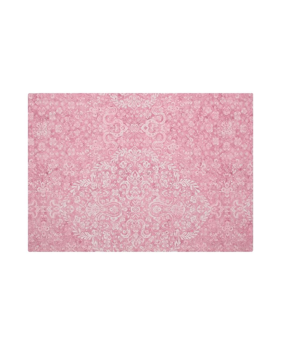Mantel individual rectangular de algodón Gala
