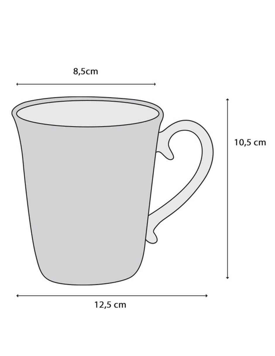 Set de tazas clásica Nutcracker 2 piezas 4