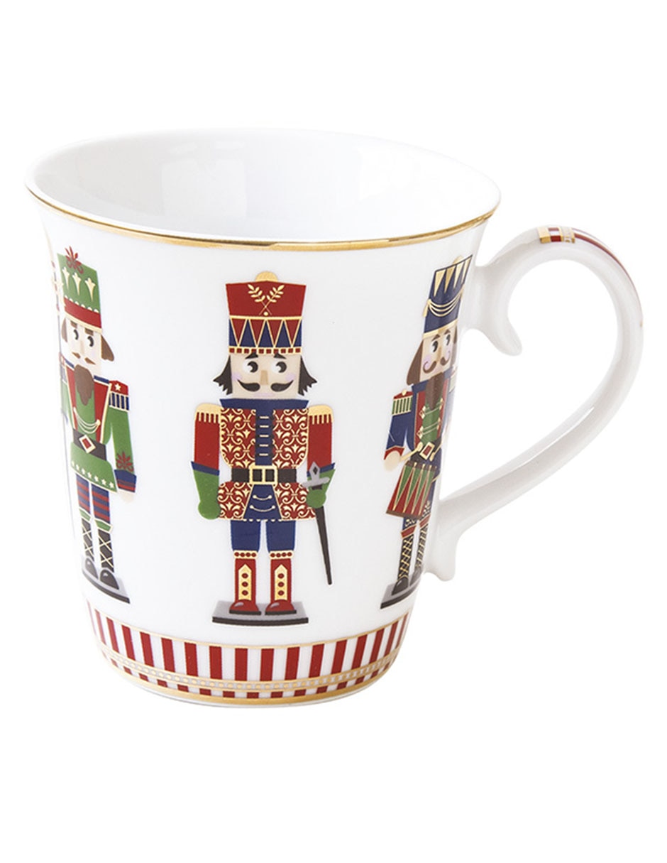 Vajilla Nutcracker de porcelana para 4 personas