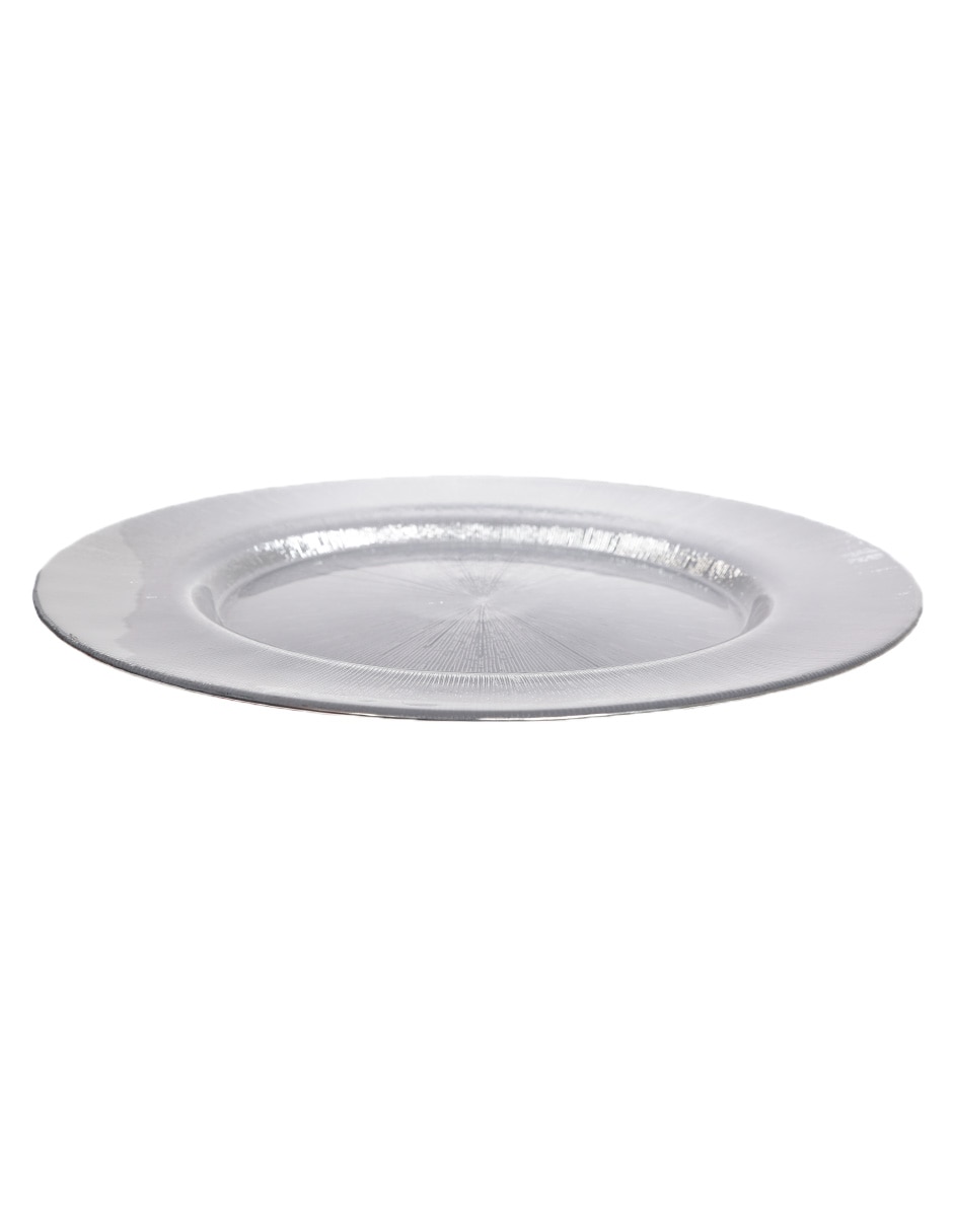 Plato base Basic de vidrio 3