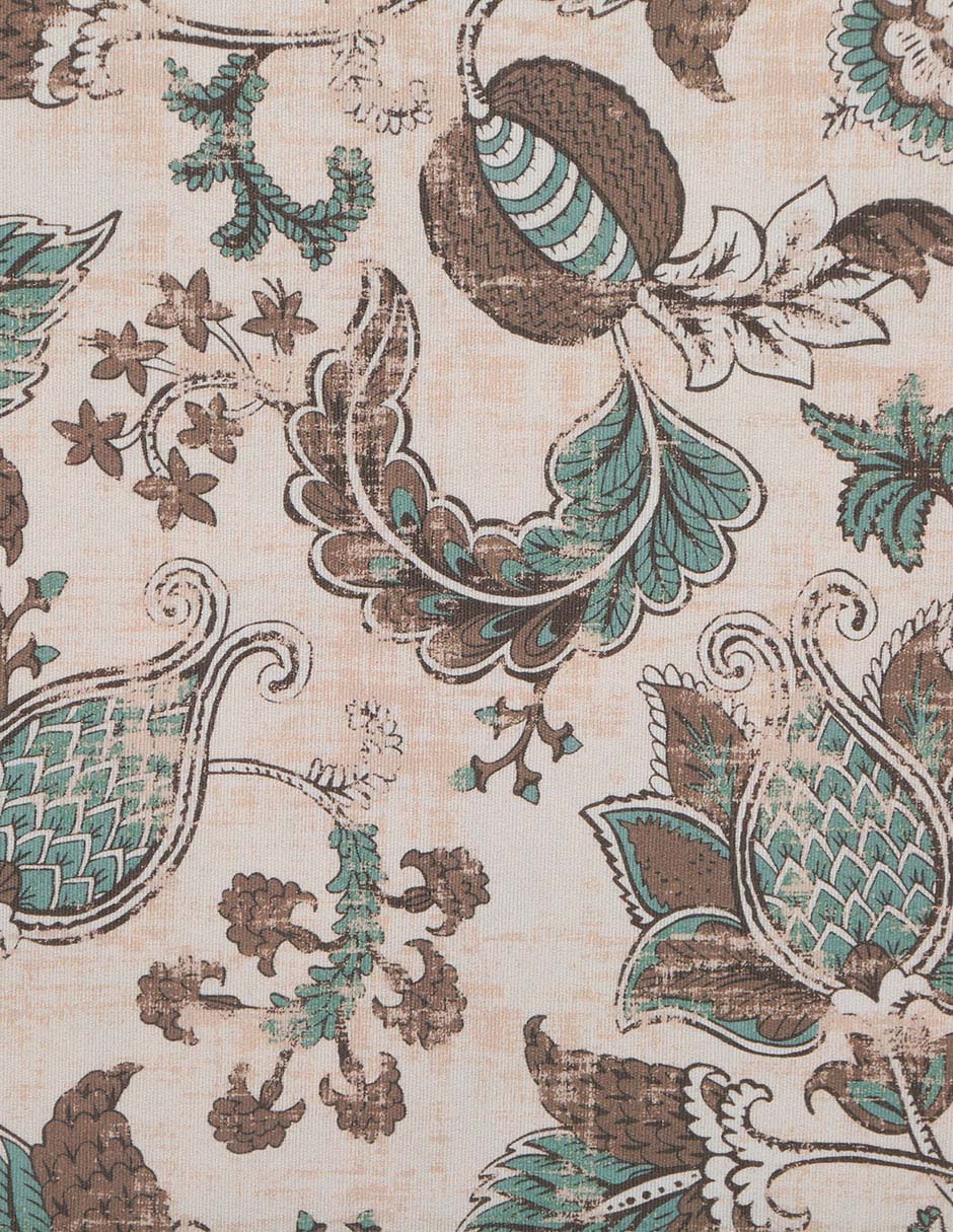Mantel individual rectangular de algodón Traviata