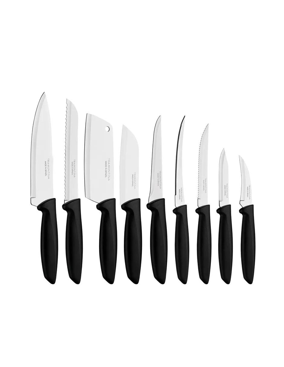 Set de cuchillos utilitario Plenus 9 piezas Set de cuchillos utilitario Plenus 9 piezas