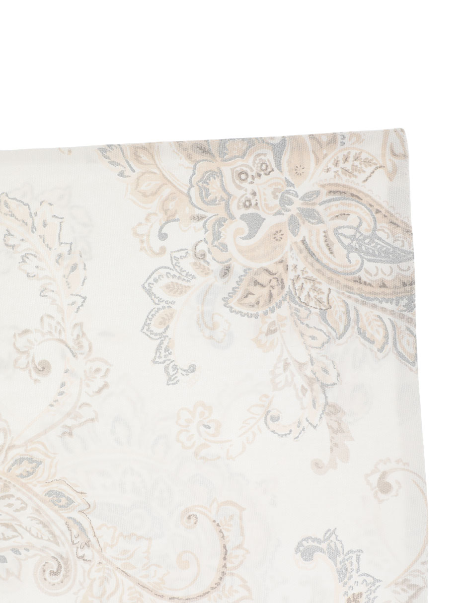Mantel individual rectangular de algodón Aster Ensueño