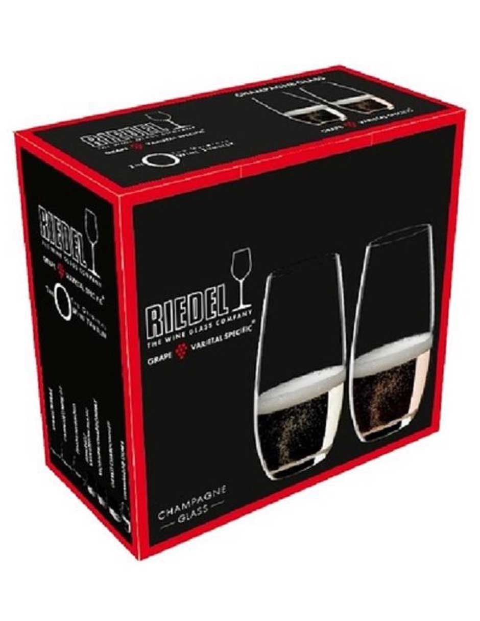 Set de copas para champán "O" de cristal 3
