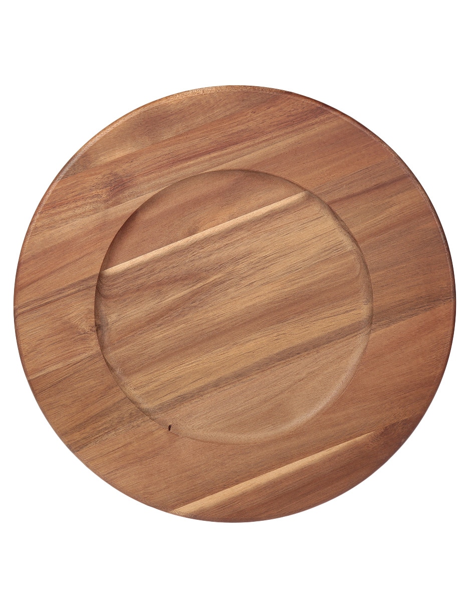 Plato base de madera 2