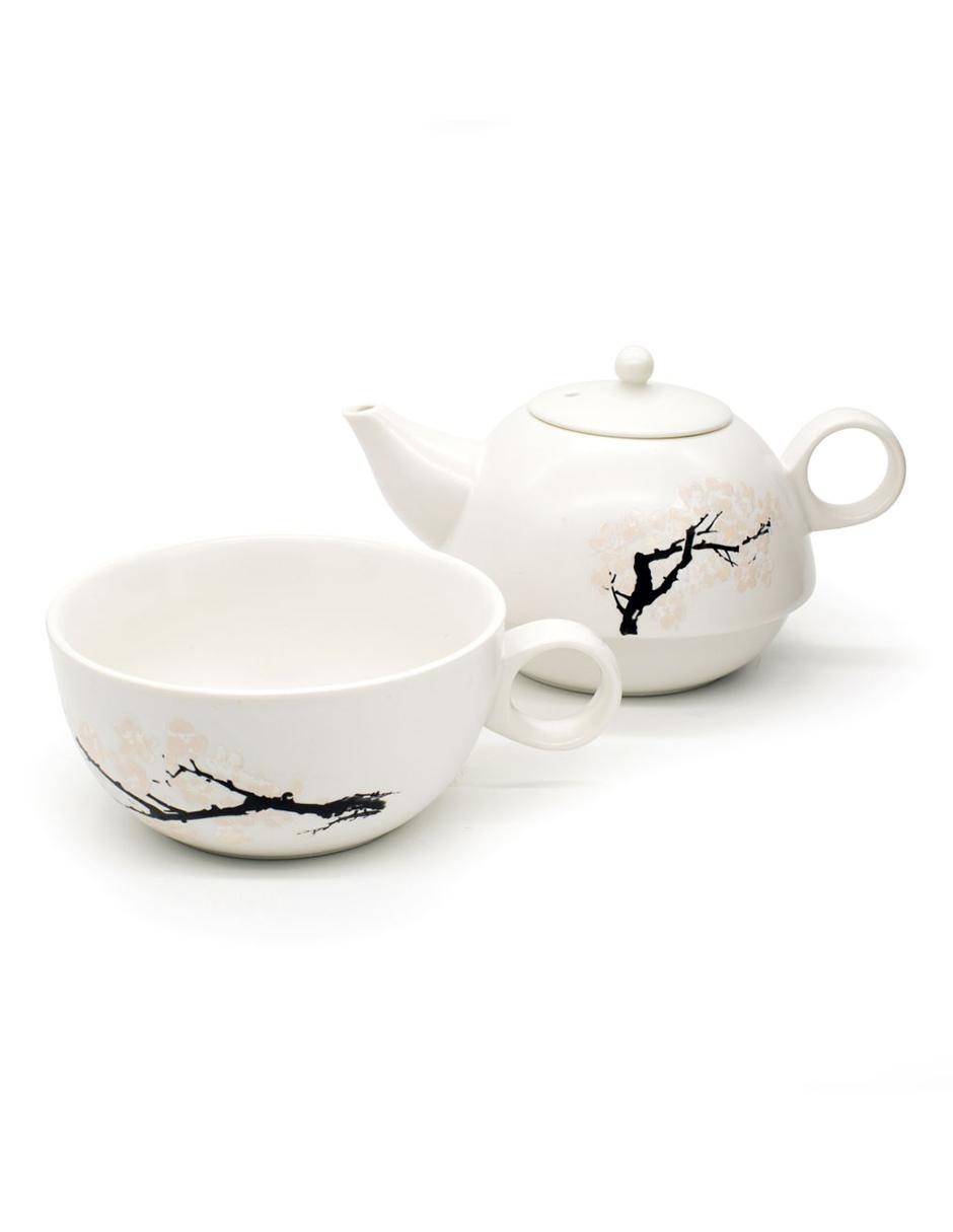 Tetera y taza termográficas Kikkerland