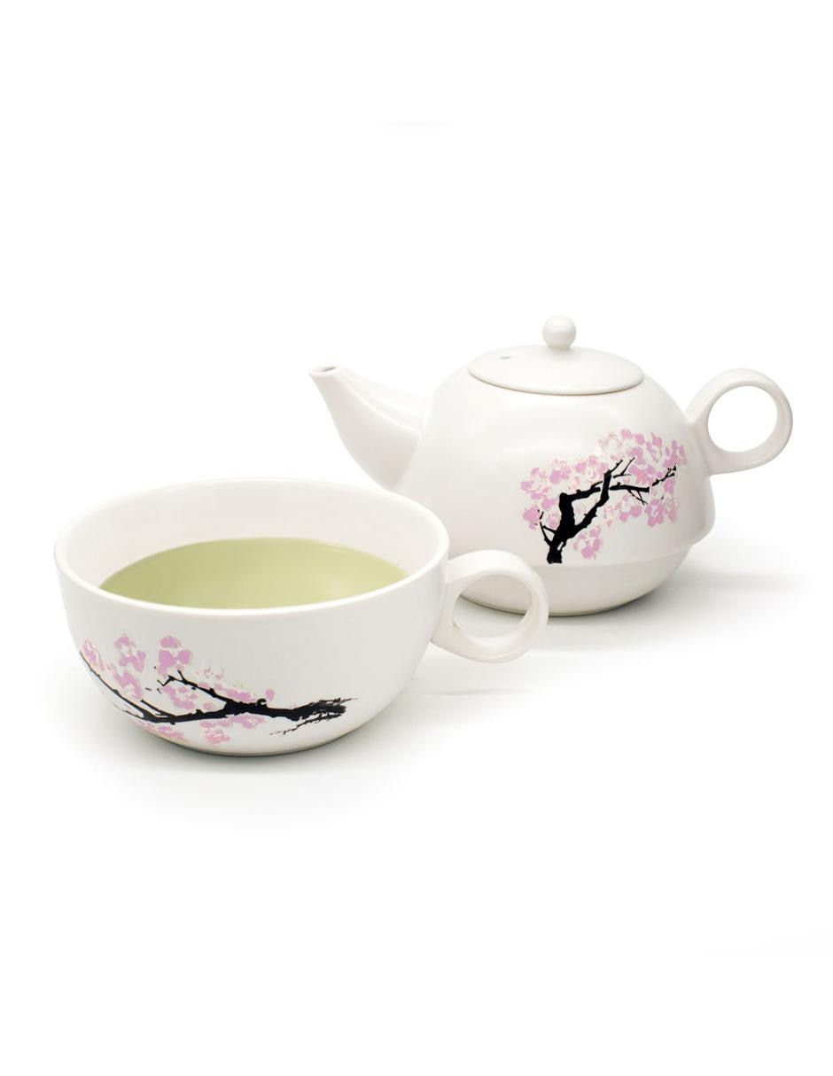 Tetera y taza termográficas Kikkerland