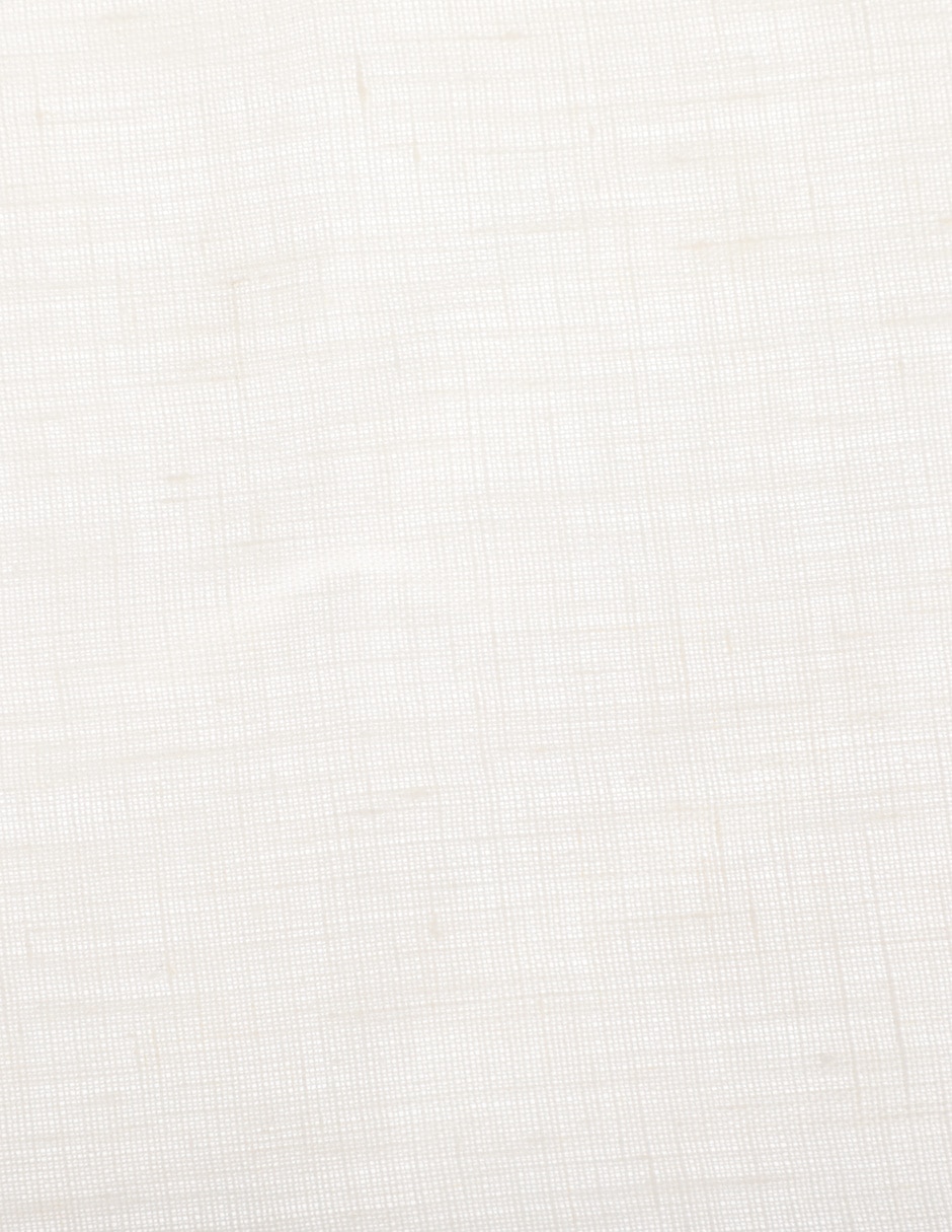 Mantel individual rectangular de lino