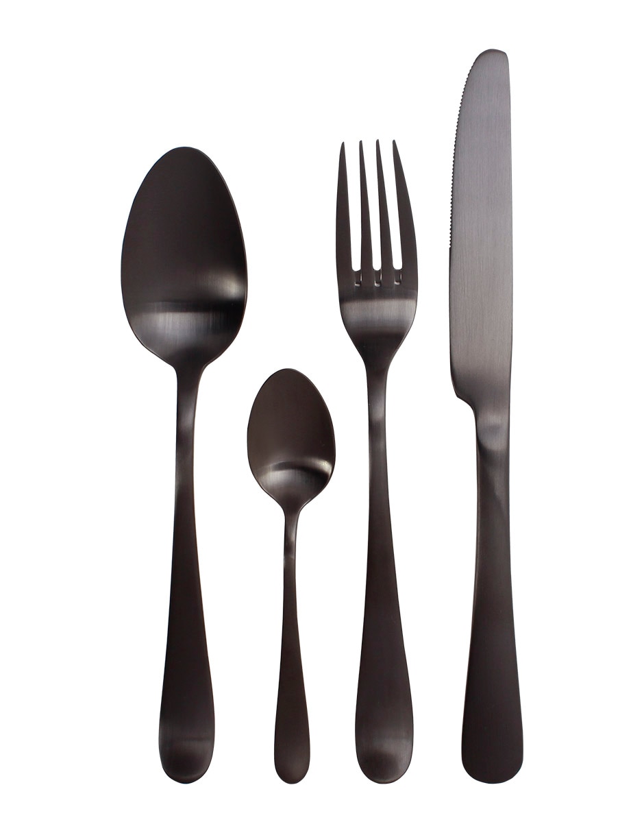 Set cubiertos de acero inoxidable 24 piezas