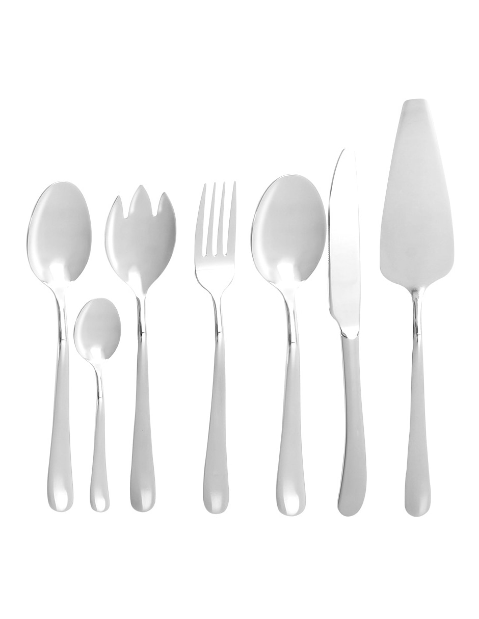 Set cubiertos de acero inoxidable 27 piezas