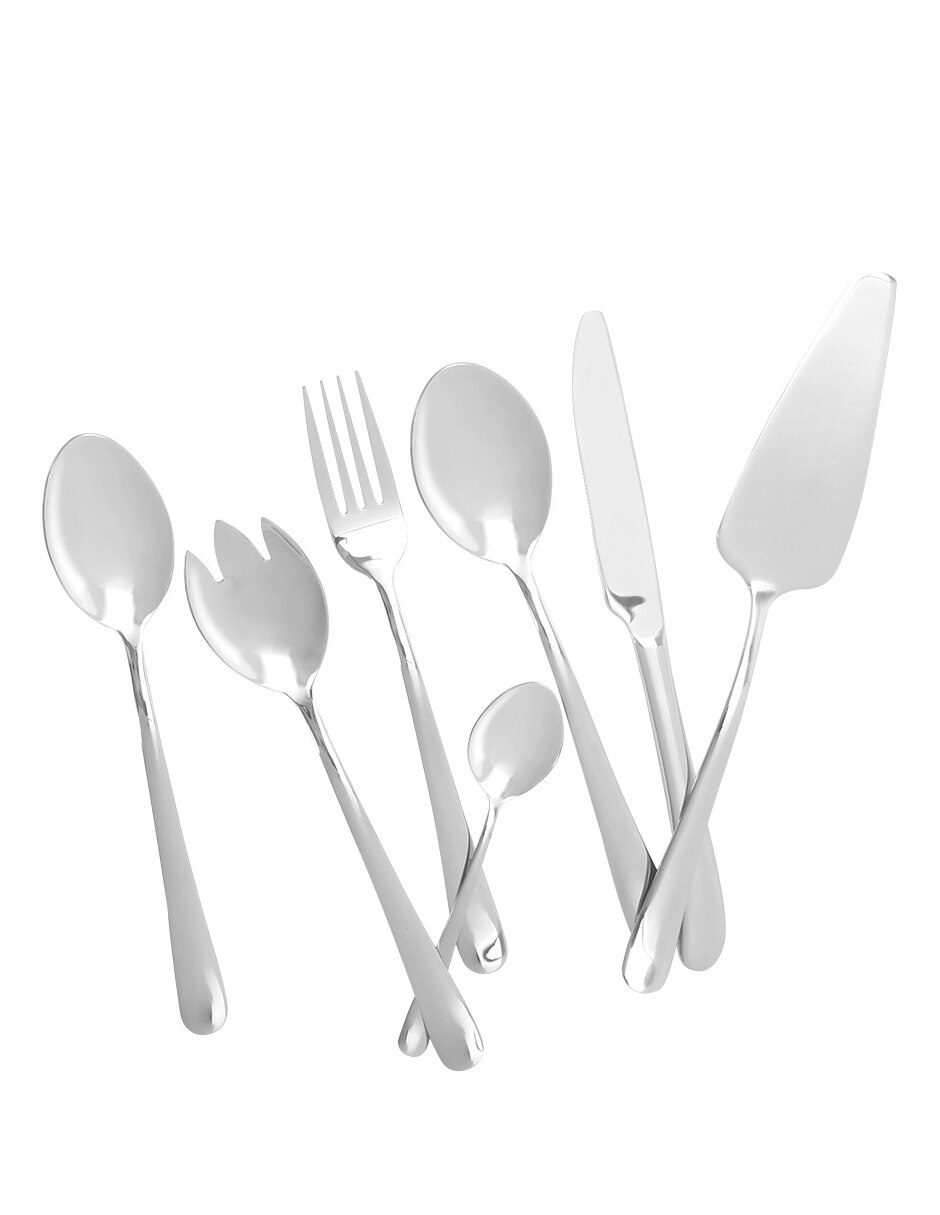 Set cubiertos de acero inoxidable 27 piezas