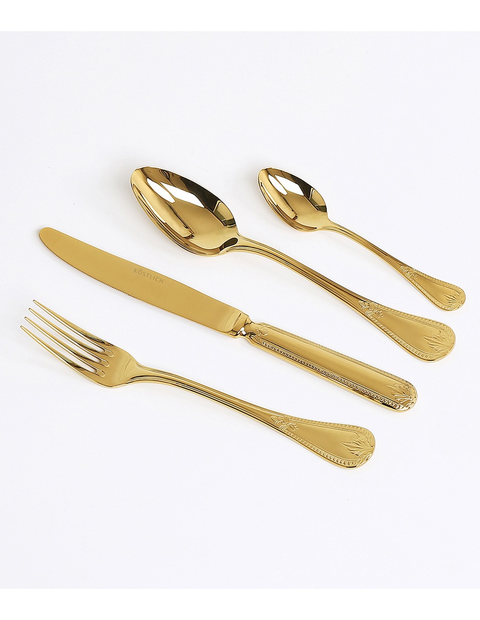 Set cubiertos elizabeth de acero inoxidable 32 piezas