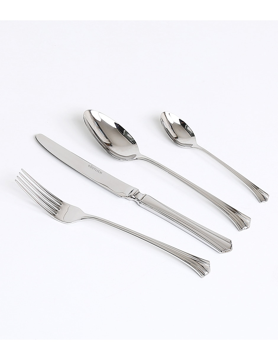 Set cubiertos charles de acero inoxidable 24 piezas