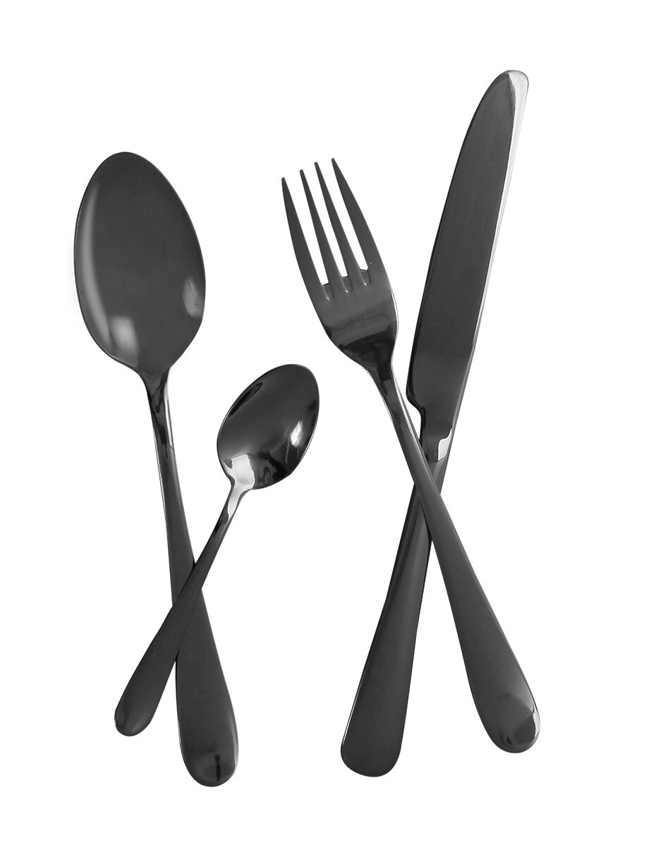 Set cubiertos de acero inoxidable 48 piezas