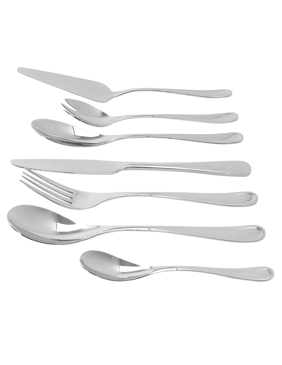 Set cubiertos de acero inoxidable 45 piezas
