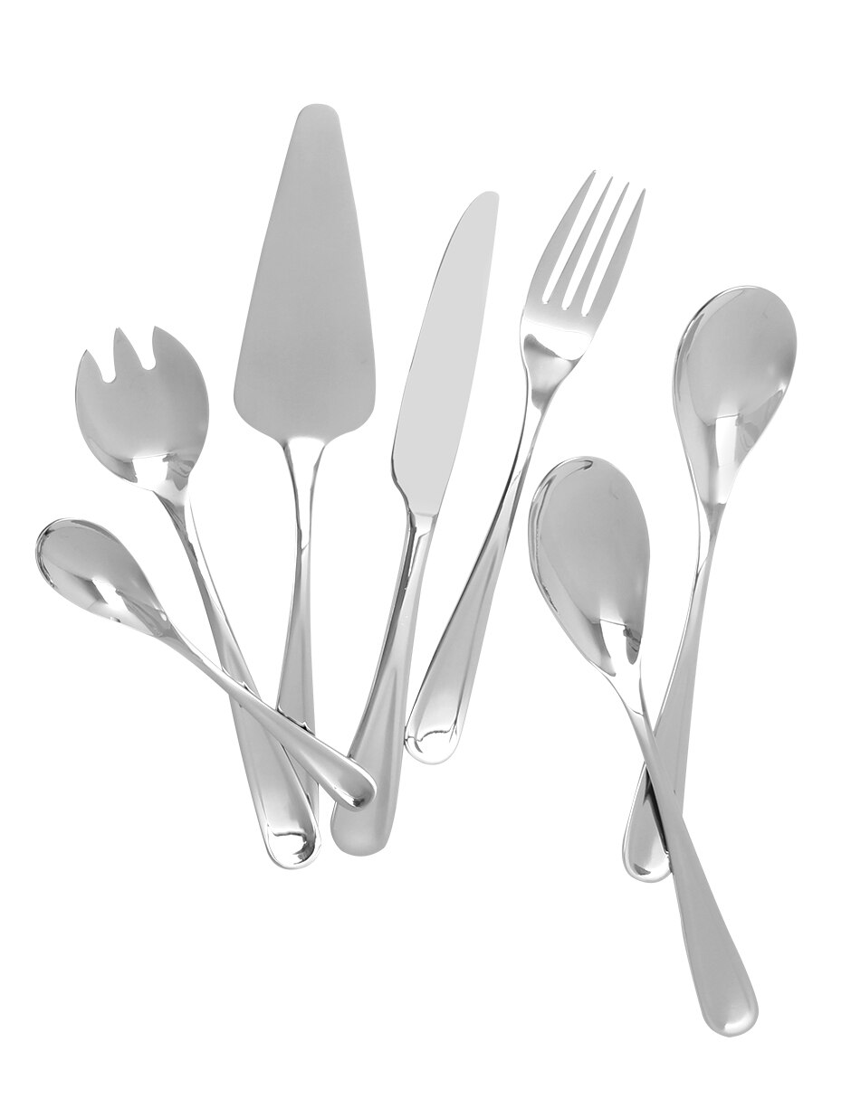 Set cubiertos de acero inoxidable 45 piezas