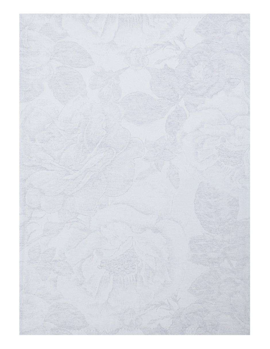 Mantel rectangular de algodón Rosas