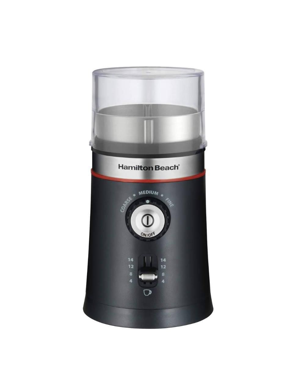 Molino para café Hamilton Beach de acero inoxidable