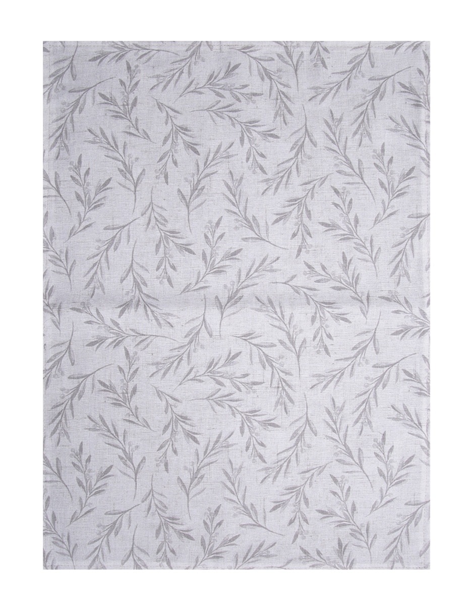 Mantel rectangular de algodón Olive Palm