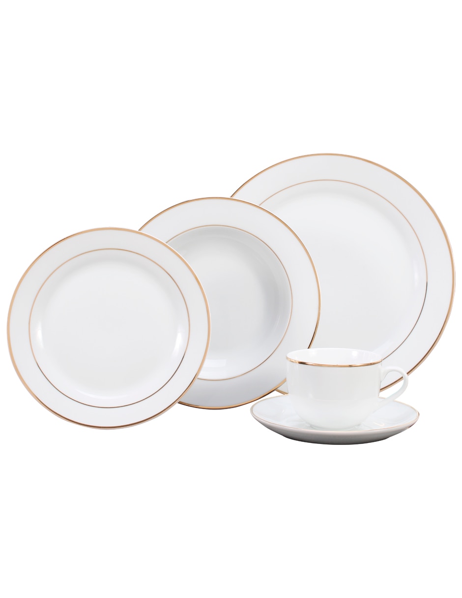Vajilla Köstlich Marselle de porcelana para 8 personas 1