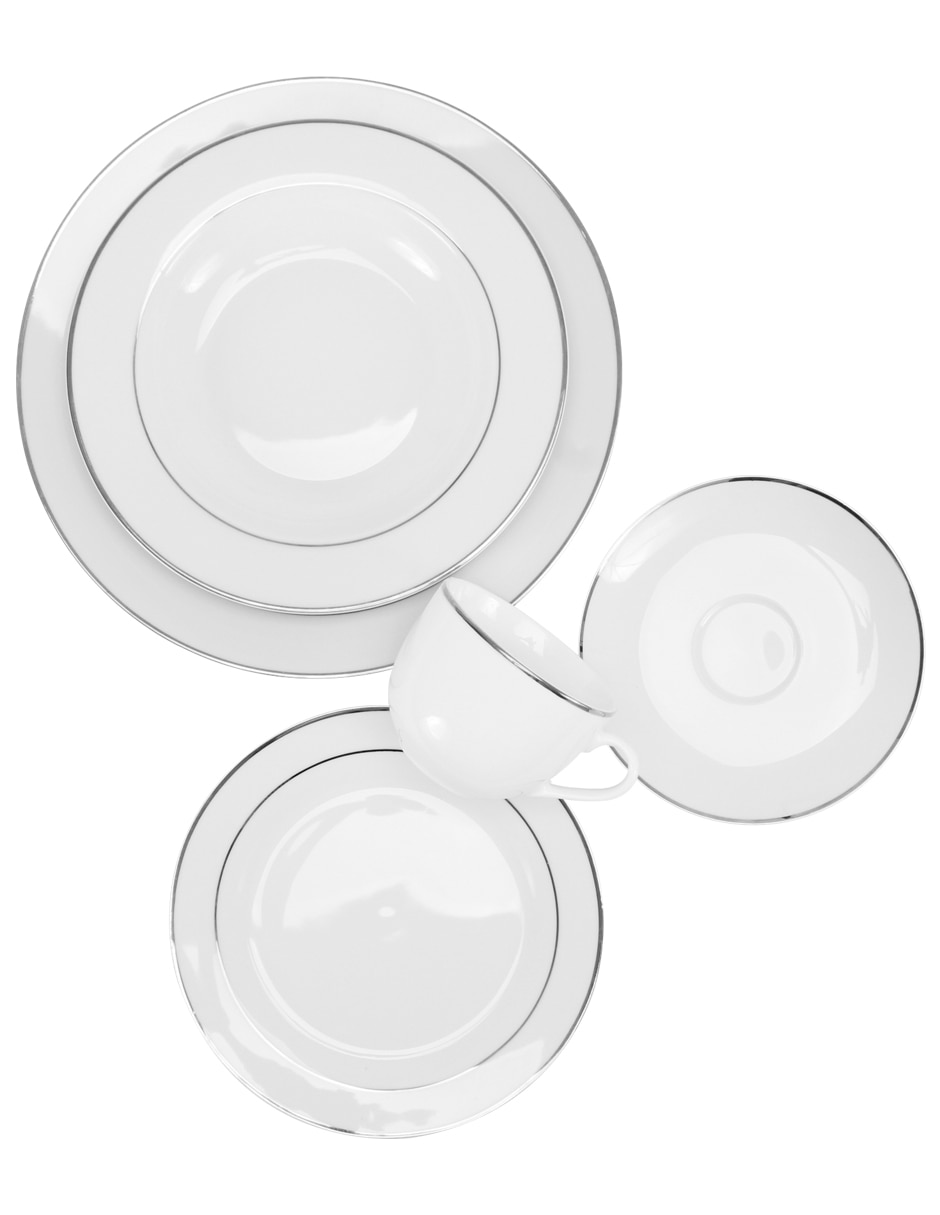 Vajilla Köstlich Santorini de porcelana para 8 personas 6