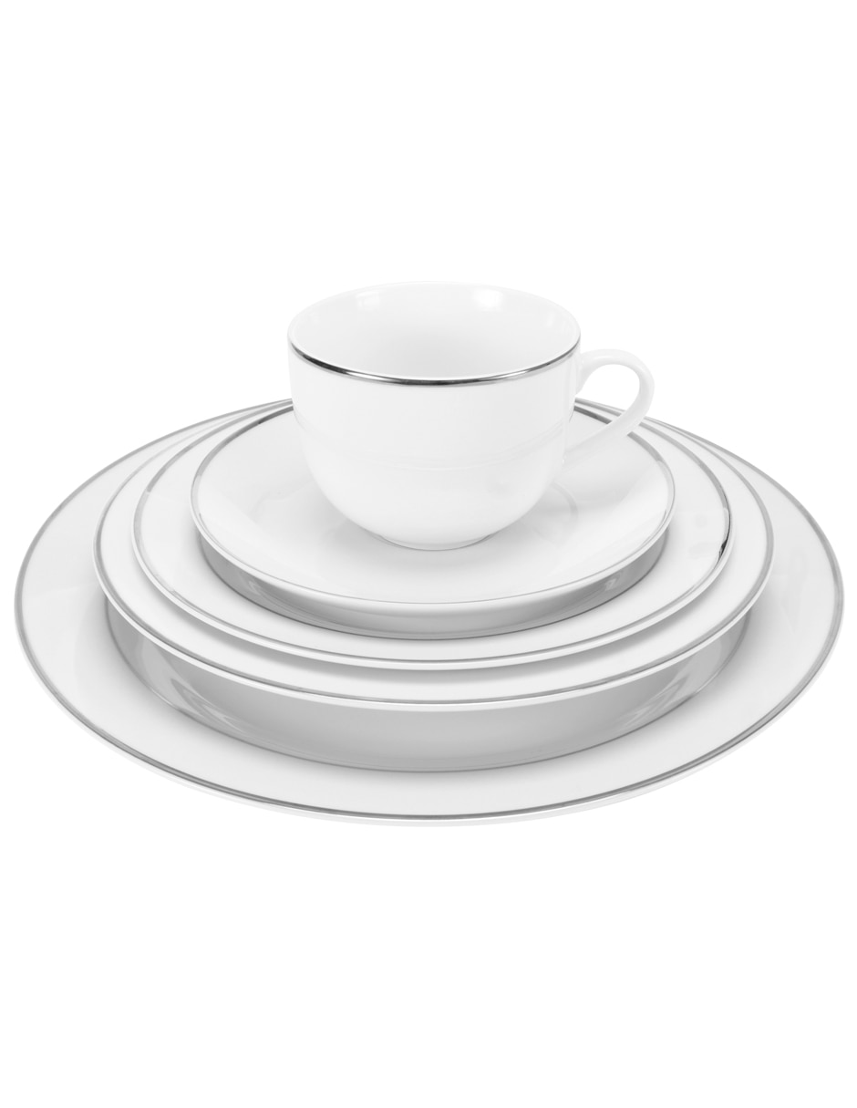 Vajilla Köstlich Santorini de porcelana para 8 personas 7