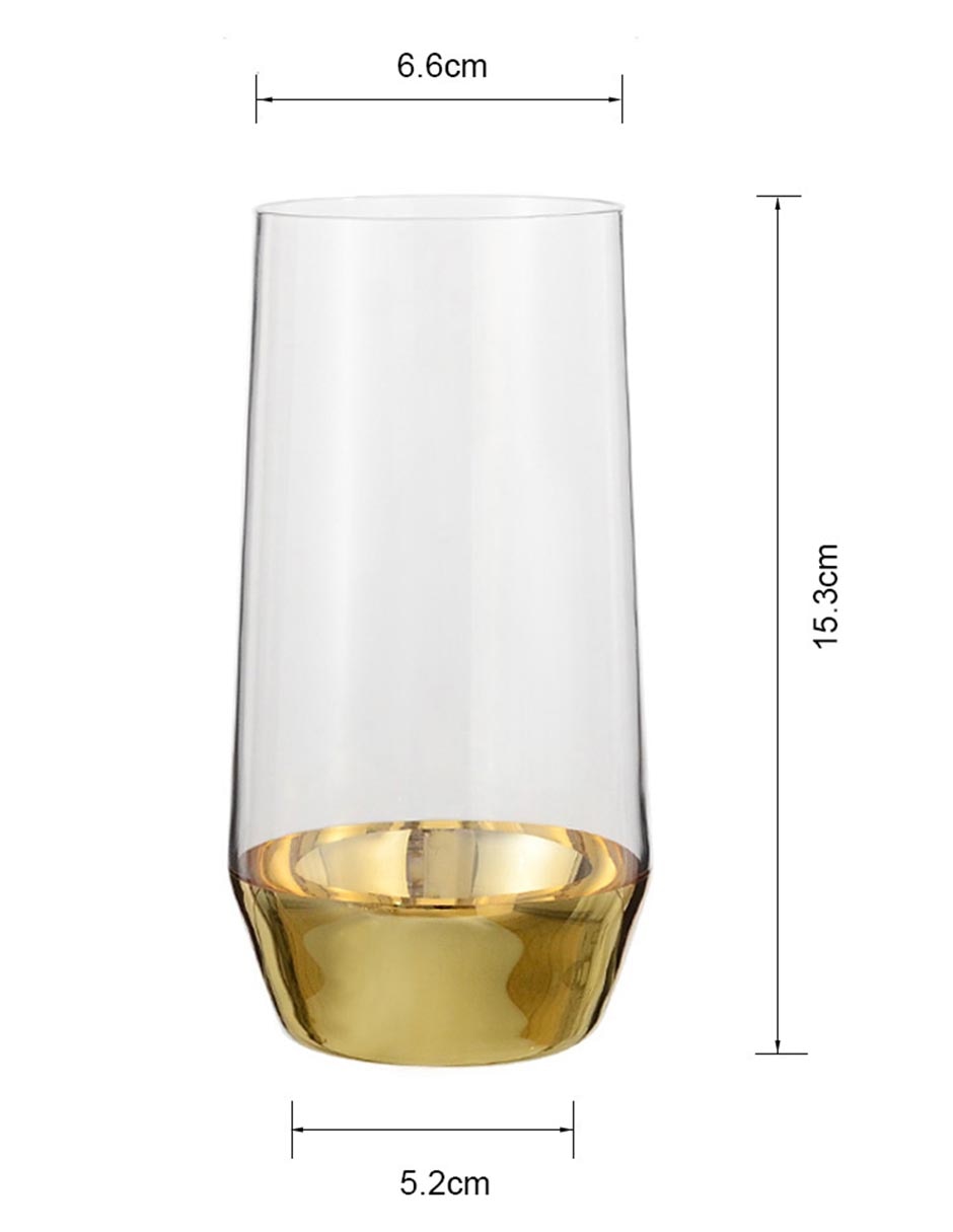 Vaso para agua N Narrative Ily de vidrio