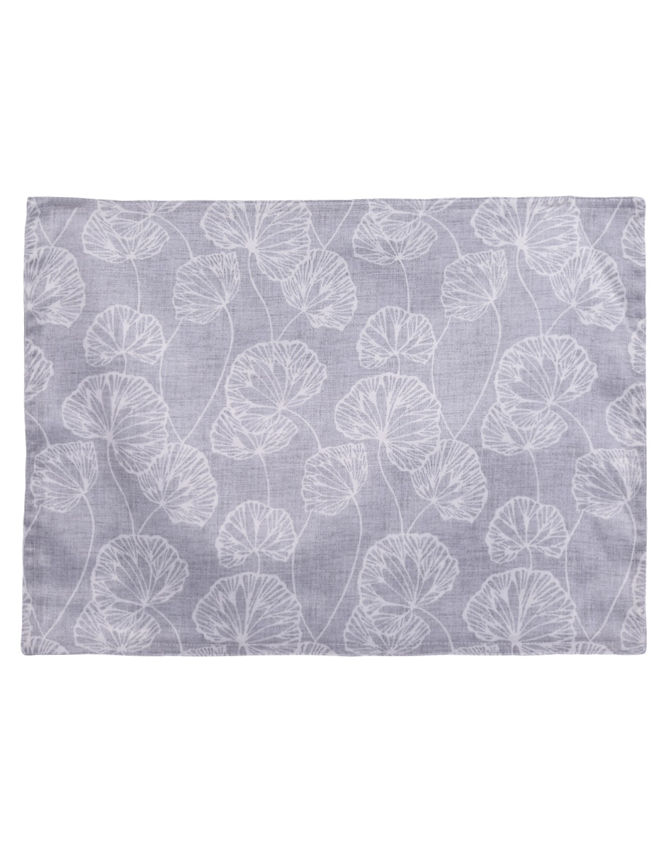 Mantel rectangular de algodón Oxford
