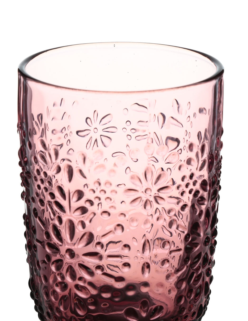 Vaso Clavel de vidrio 2