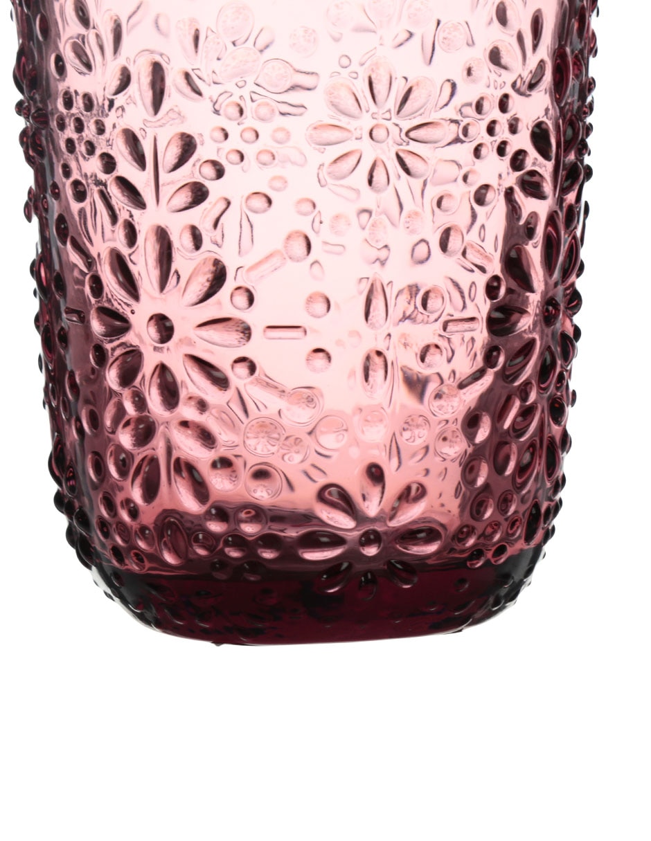 Vaso Clavel de vidrio 3