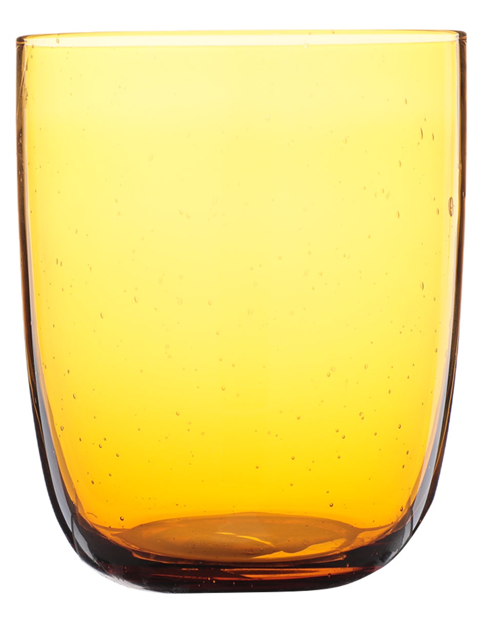 Vaso N Narrative Ámbar de vidrio