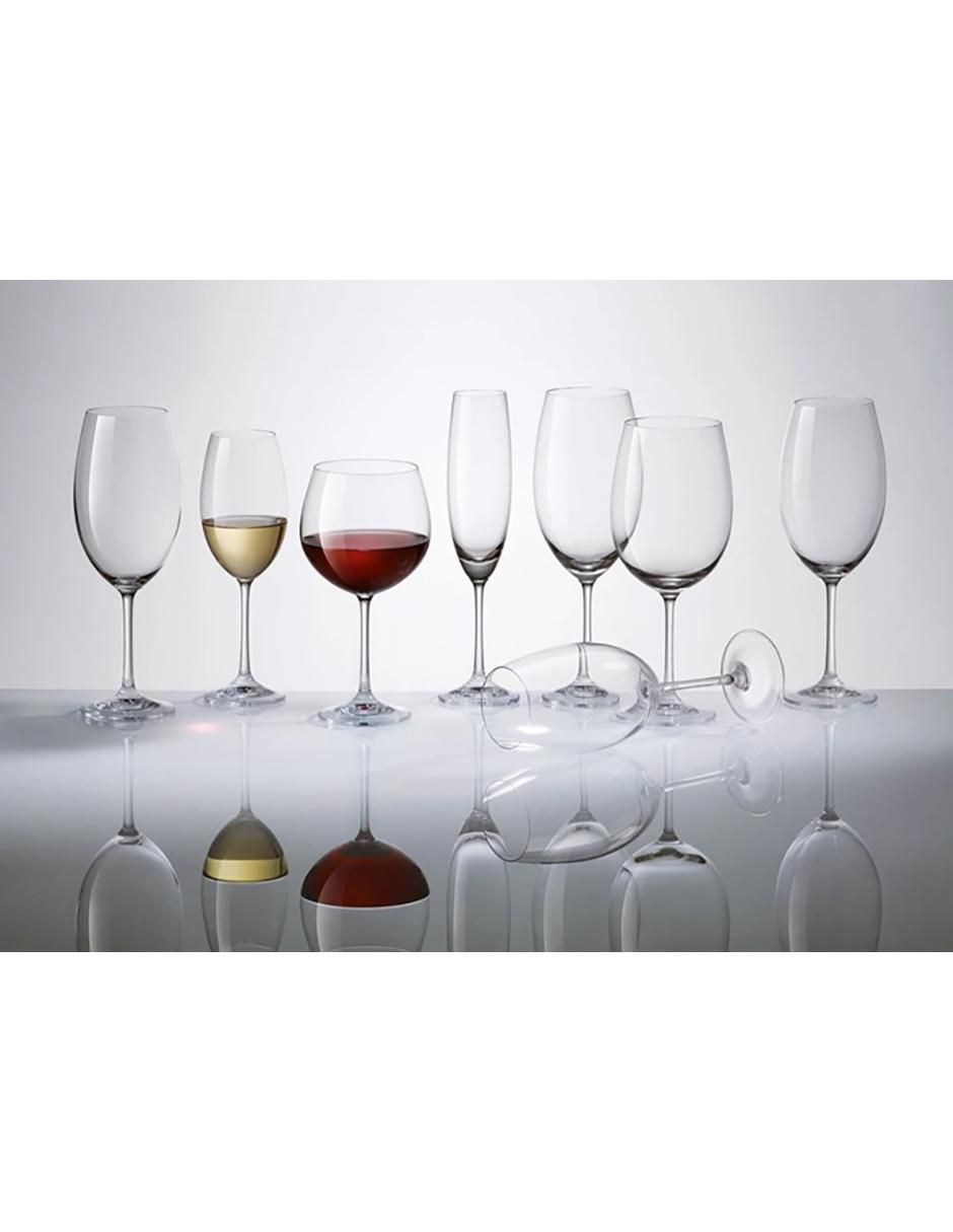 Copa para vino Bohemia Sylvia de vidrio 6 piezas 3